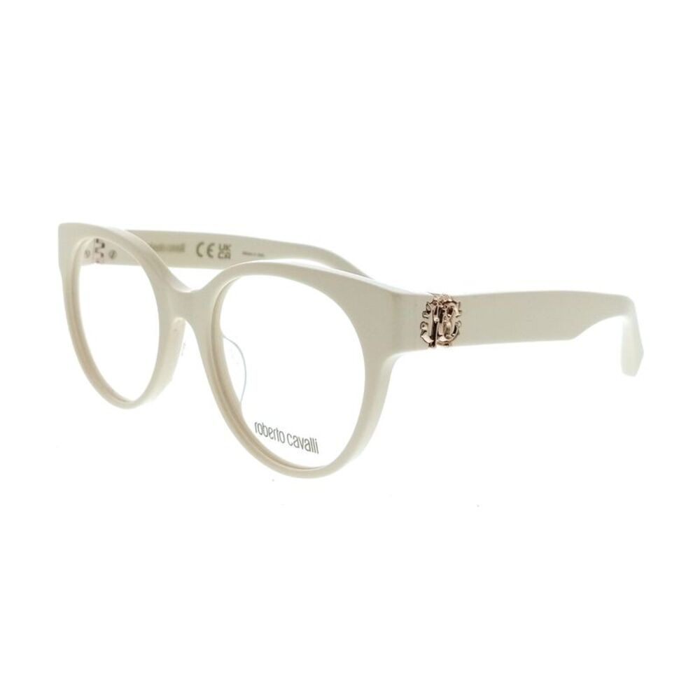 Roberto Cavalli VRC027M5209X7 Cream Square Unisex Optical Frames